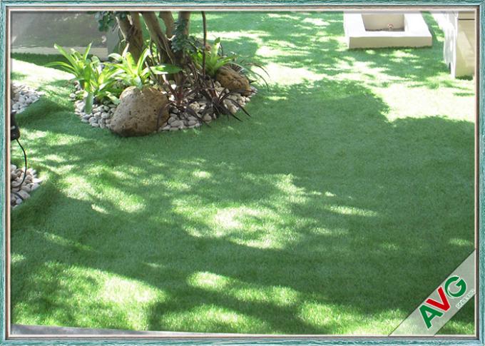승인되는 조경 SGS를 위한 UV 저항하는 정원 인공적인 잔디 뗏장 0