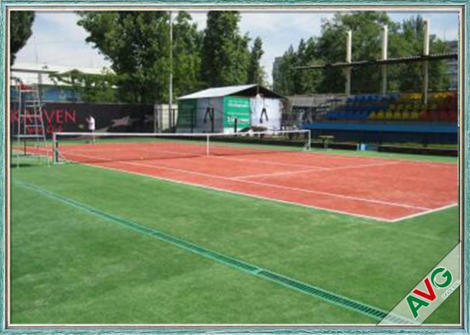 ITF 표준 테니스 합성 잔디, 테니스 코트 가짜 잔디 PP + 그물 역행 0