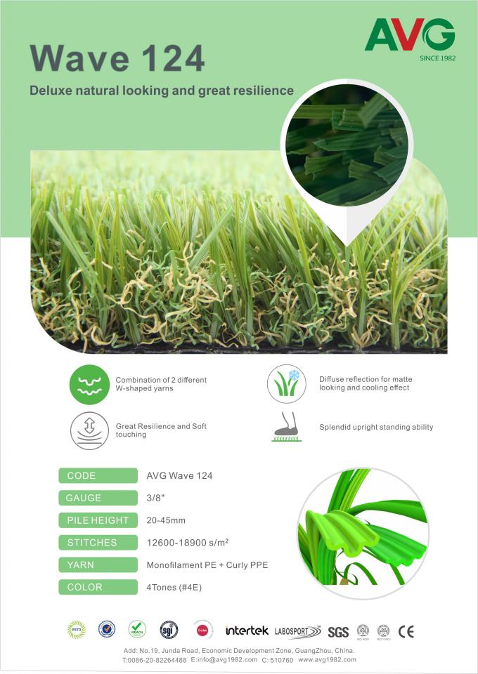 재활용할 수 있는 100%를 지원하여 정원 전망 잔디 ECO를 위한 잔디 인공 먹이풀을 조경을 하기 0