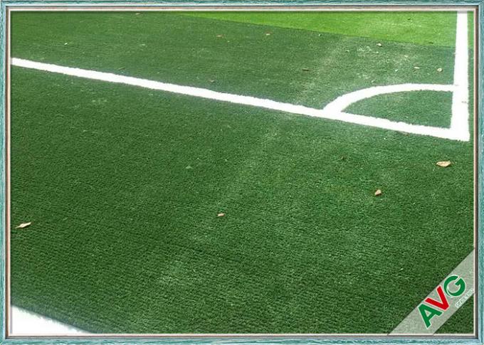 축구 가짜 뗏장 13000 털실 Dtex 녹색 튼튼한 축구 합성 물질 잔디 0
