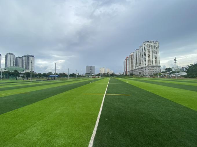 40 밀리미터 높이 인공 축구 풀 카펫 마모 저항자 0