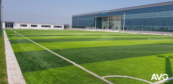 대량 판매를 위한 AVG 가스온 45 밀리미터 야외 축구 잔디 인공 먹이풀 0