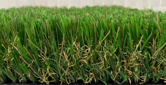 중국 40 밀리미터 정원 인공 먹이풀 가짜 잔디 잔디를 내화성으로 하세요 협력 업체