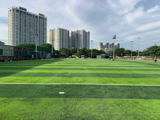 중국 인공 먹이풀 관습 축구 아웃 도어 스포츠 축구 축구 잔디 60 밀리미터 협력 업체