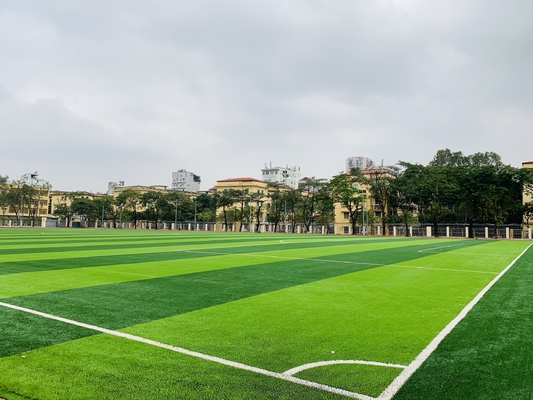 중국 스포츠 바닥을 위한 45 밀리미터 직업 합성 잔디 인공 먹이풀 체스페드 축구 인조 잔디 협력 업체