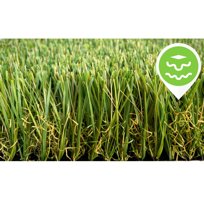 중국 정원을 위한 3/8 &quot; 인공 잔디류 사치스러운 녹색 카펫 가짜 잔디 협력 업체