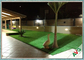PE + PP 물자 집 옥외 인공적인 잔디 분야 녹색/사과 녹색 협력 업체